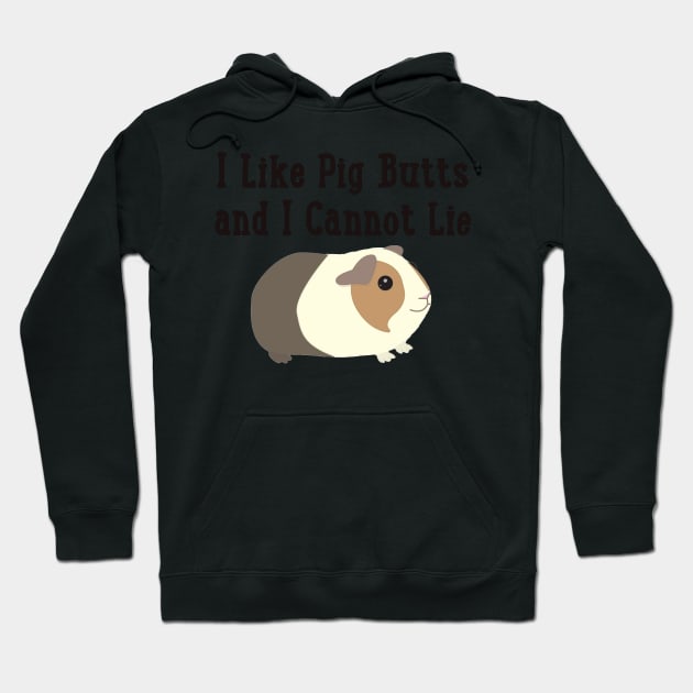 Guinea Pig Butts Hoodie by marisaj4488